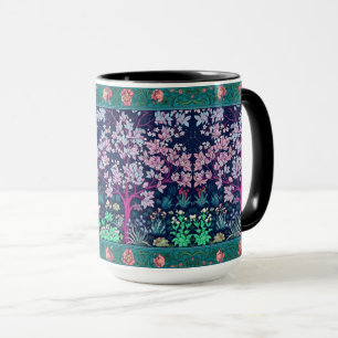 Mug William Morris Arbre de Vie Vintage Préraphaélite