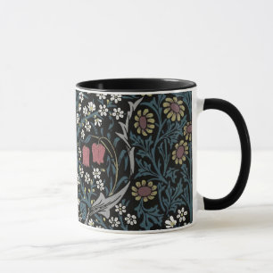 Mug William Morris Blackthorn Floral Art Nouveau