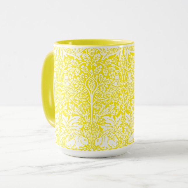 Mug William Morris Brer Rabbit Motif Vintage (Devant gauche)