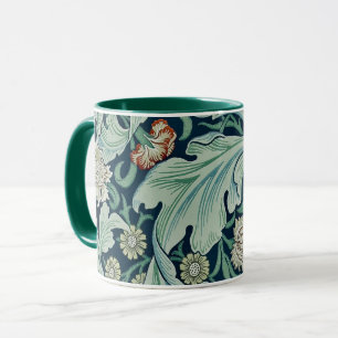 MUG : WILLIAM MORRIS : DESIGN FLORAL
