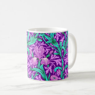 Mug William Morris Irises, Améthyste Violet