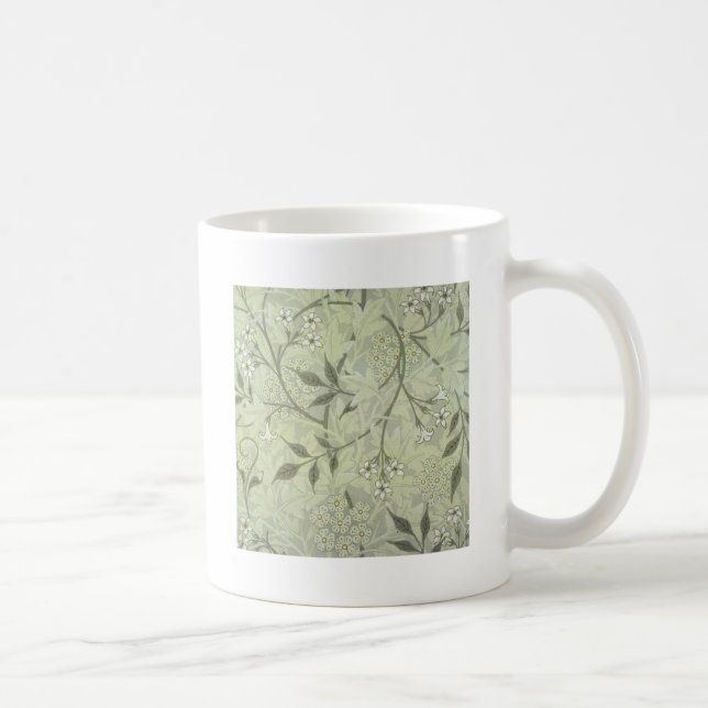 Mug William Morris Jasmine Botanique Antique Vintage (Droite)