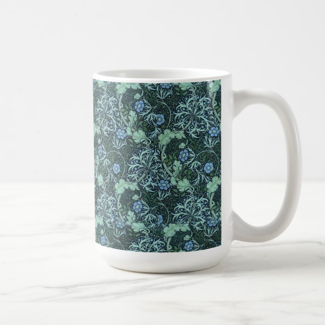 Mug William Morris Motif d'algues (Droite)