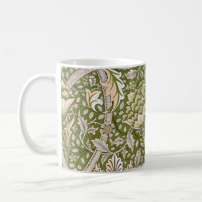 Mug William Morris Motif Floral Windrush Classique (Gauche)