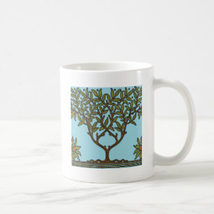 Mug William Morris Tree Frieze Fond d'écran floral