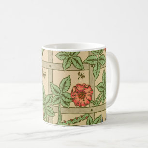 Mug William Morris Trellis Design classique de papier