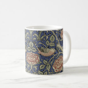 Mug William Morris Tudor Fond d'écran Rose