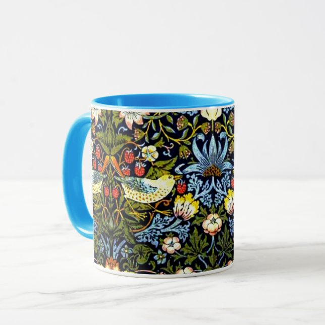 Mug William Morris - Voleur de fraises (Devant gauche)