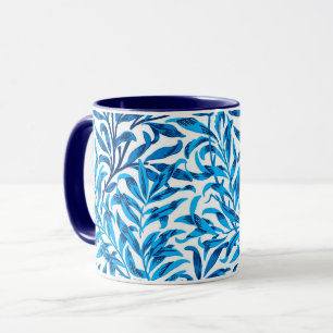Mug William Morris Willow Bough, Cobalt Blue & White
