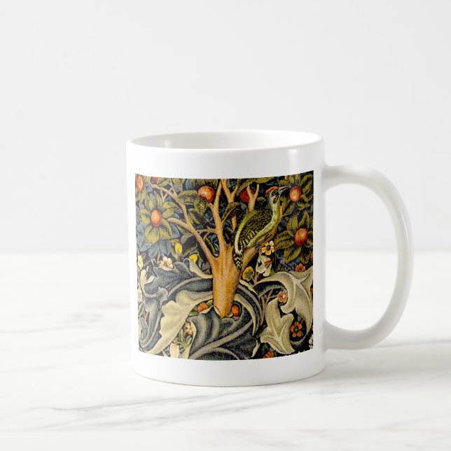 Mug William Morris Woodpecker Tapestry Arts & Artisana (Droite)