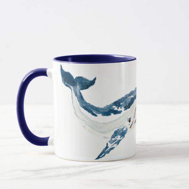 Mug William the Blue Whale (Gauche)