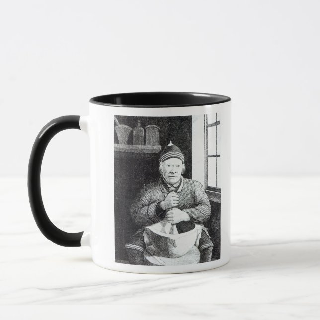 Mug William Wilson, généralement appelé Mortar Willie (Gauche)