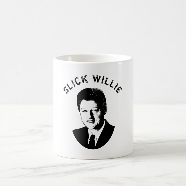 Mug Willie luisant - Bill Clinton (Centre)