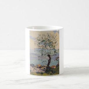 Mug Willow Tree by the Lake (Paysage suisse)