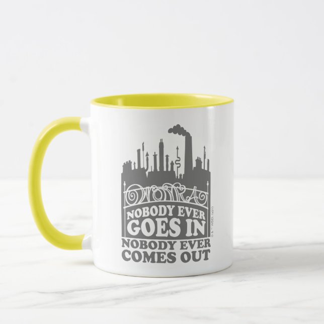 Mug Willy Wonka Factory - Nobody Ever Goes In (Gauche)
