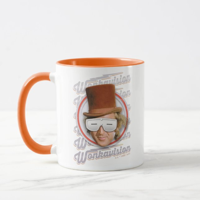 Mug Willy Wonka in Wonkavision Goggles (Gauche)