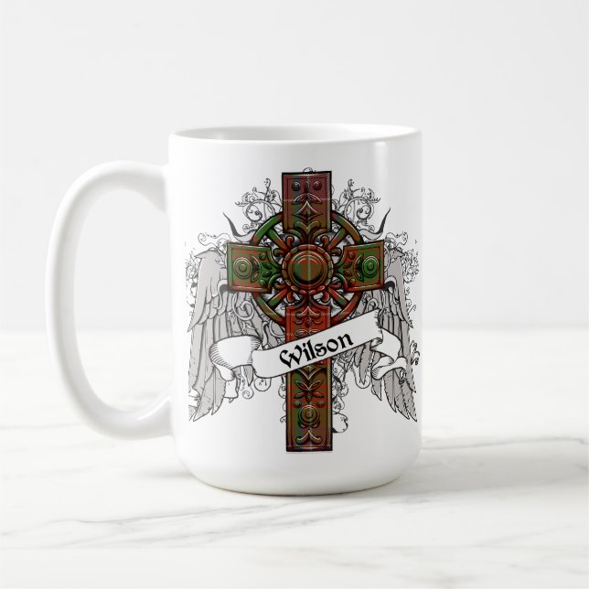Mug Wilson Tartan Cross (Gauche)