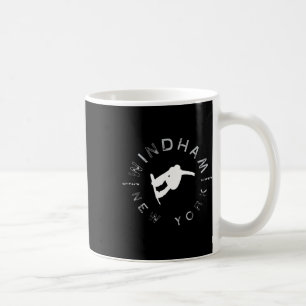 Mug Windham New York Vintage Retro Snowboard