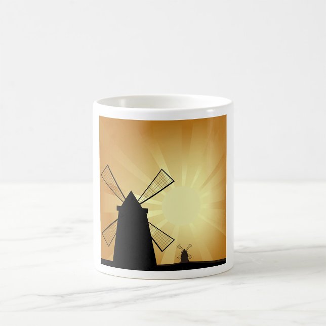 Mug Windmills Sunrise (Créateur téléchargé)