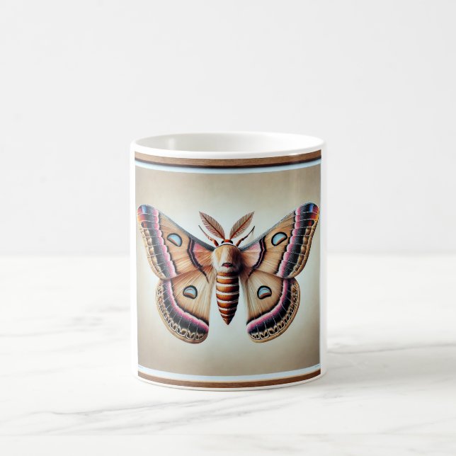 Mug Windowwinged moth 121024IREF249 - Watercolor (Centre)