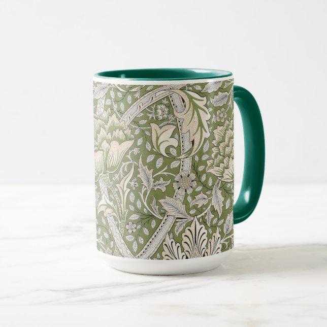 Mug Windrush Motif (par William Morris) (Devant droit)
