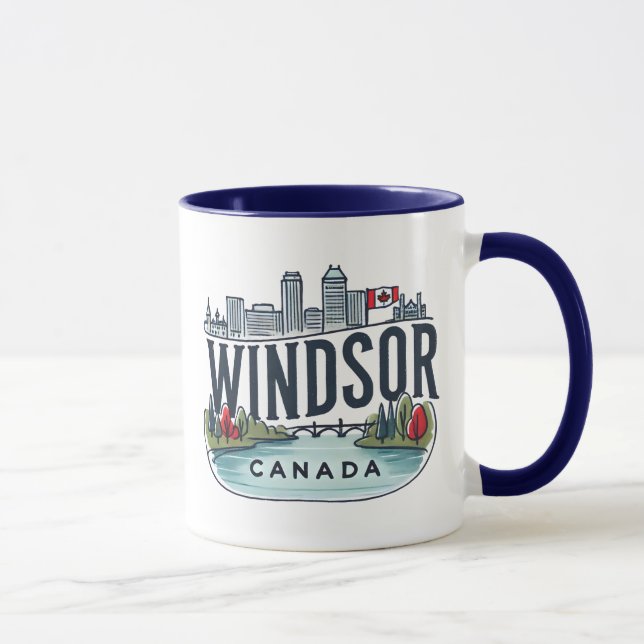 Mug Windsor Ontario Canada (Droite)