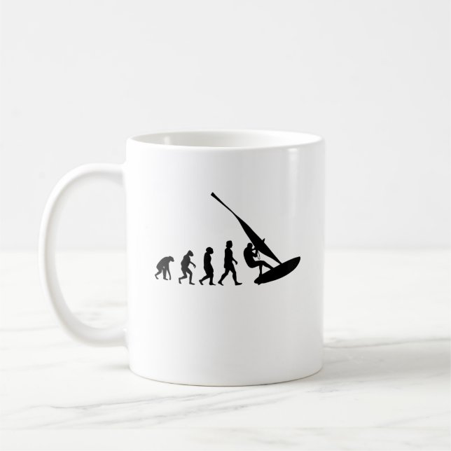 Mug Windsurfer Evolution Windsurf Surf (Gauche)