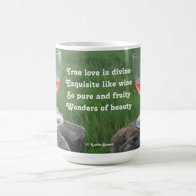 Mug Wine Poem par Ladee Basset (Centre)