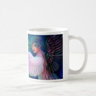 Mug Wings de paon de Madame de la dualité