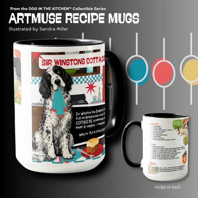 Mug WINSTONS COTTAGE PIE  Art Muse Recipe  (Créateur téléchargé)