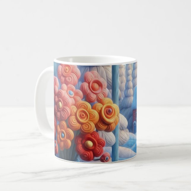 Mug Winter Bloom Window (Devant gauche)