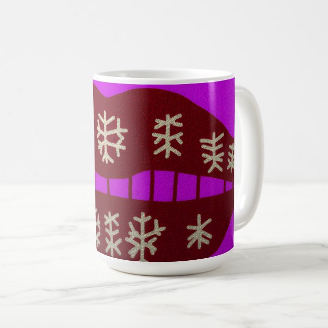 Mug Winter Holiday Smile (Devant droit)