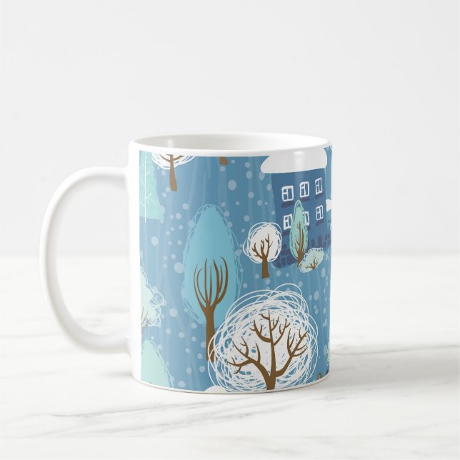 Mug Winter Wonderland : Motif Pittoresque (Gauche)