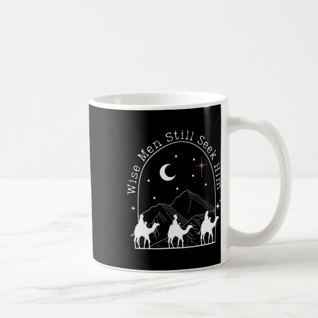 Mug Wise Men Still Seek Him Christian Christmas Jésus (Droite)