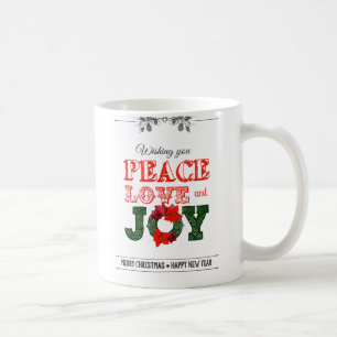 Mug Wishing you peace love and Joy