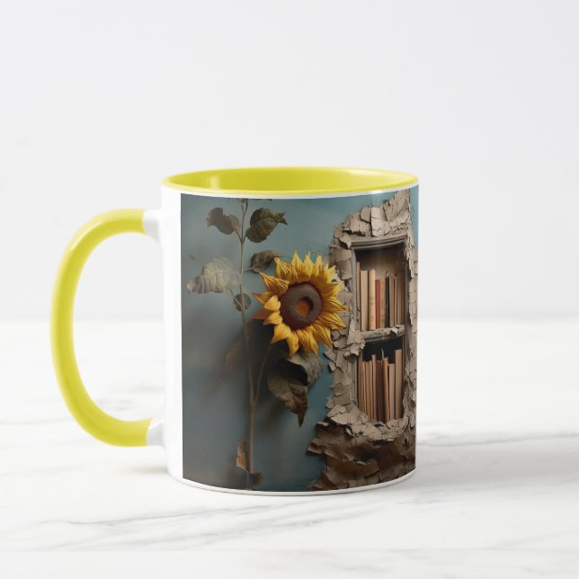 Mug with a book design (Gauche)