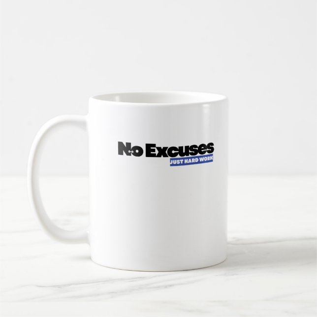 Mug with a motivational quote  (Gauche)