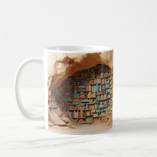 Mug with book design