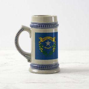 Mug with Flag of Nevada State -USA