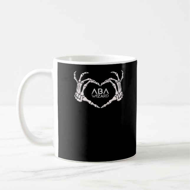 Mug Wizard Classic - Skeleton Hands Heart (Gauche)