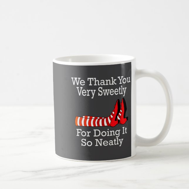 Mug Wizard Of Oz - We Thank You Very Sweetly  (Droite)