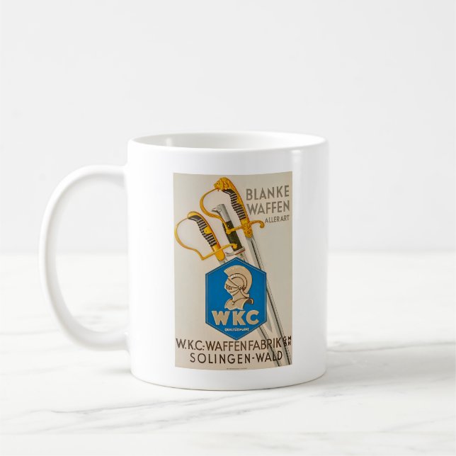 Mug WKC Solingen Allemagne (Gauche)