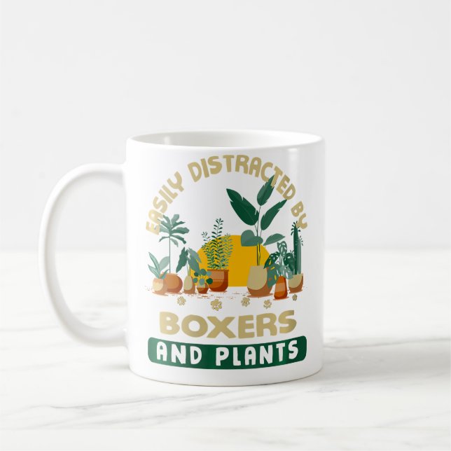 Mug Wo facilement distrait par les boxeurs et les plan (Gauche)