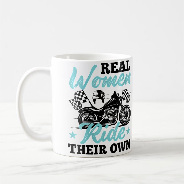 Mug Wo Funny Motorcycle Lover For Women And Girls Moto (Gauche)
