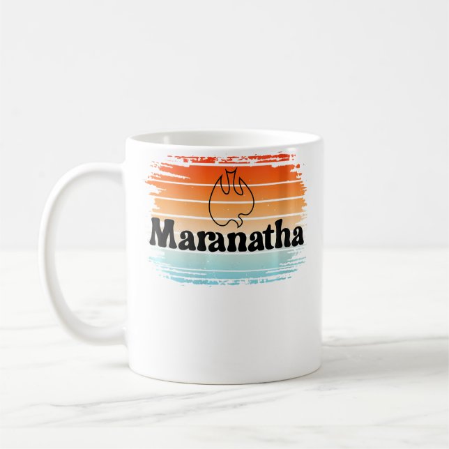 Mug Wo Maranatha Colombe Révolution Chrétienne Jésus G (Gauche)