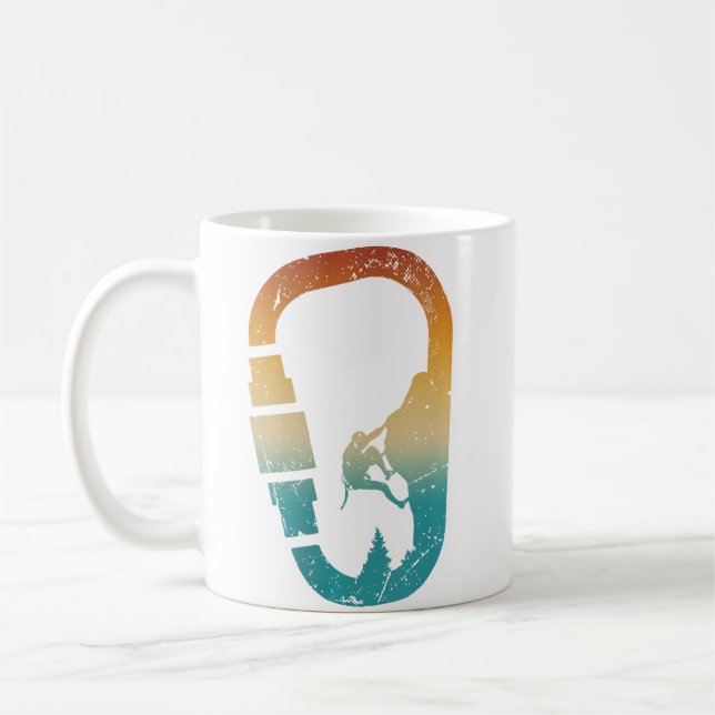 Mug Wo Mousqueton D'escalade De Bloc Montagne Cli (Gauche)