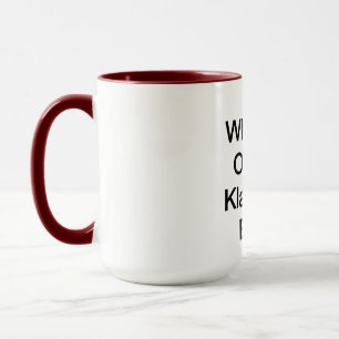 Mug WOKE : Tout ce qui offense facilement les klansmen