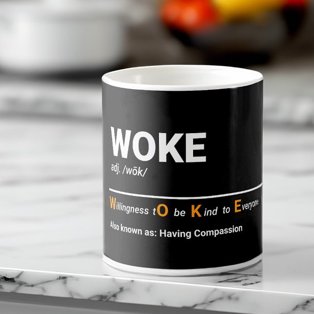 Mug Woke - Volonté D'Être Une Définition De Type (Créateur téléchargé)
