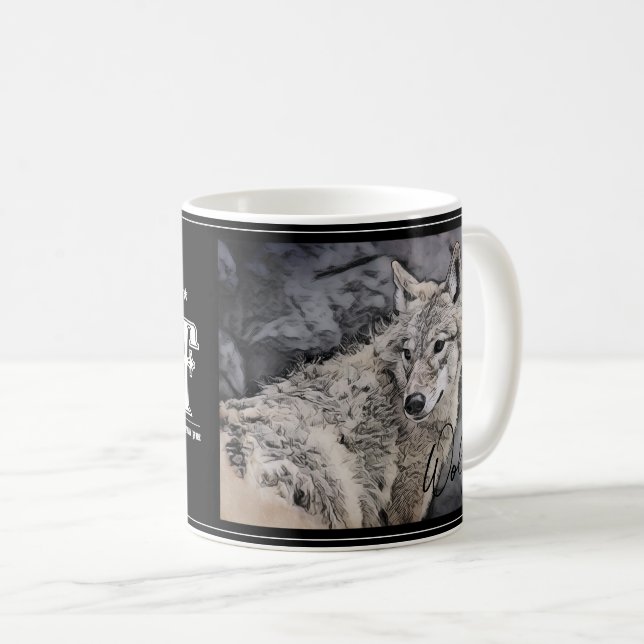 Mug Wolf (Devant droit)