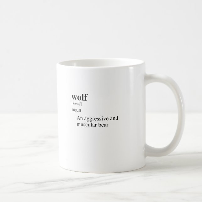 MUG WOLF (Droite)